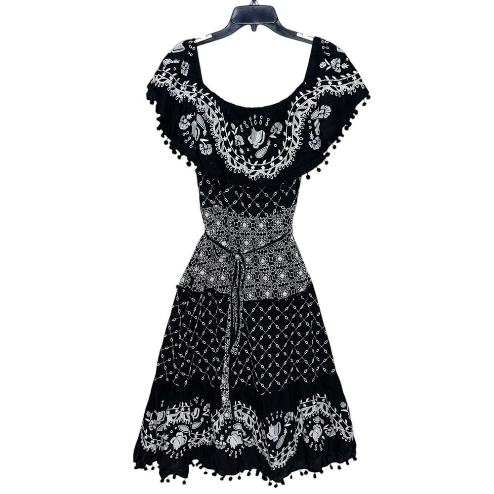 Anthropologie Boho Midi Dress Marisol Embroidered - Picture 2 of 11